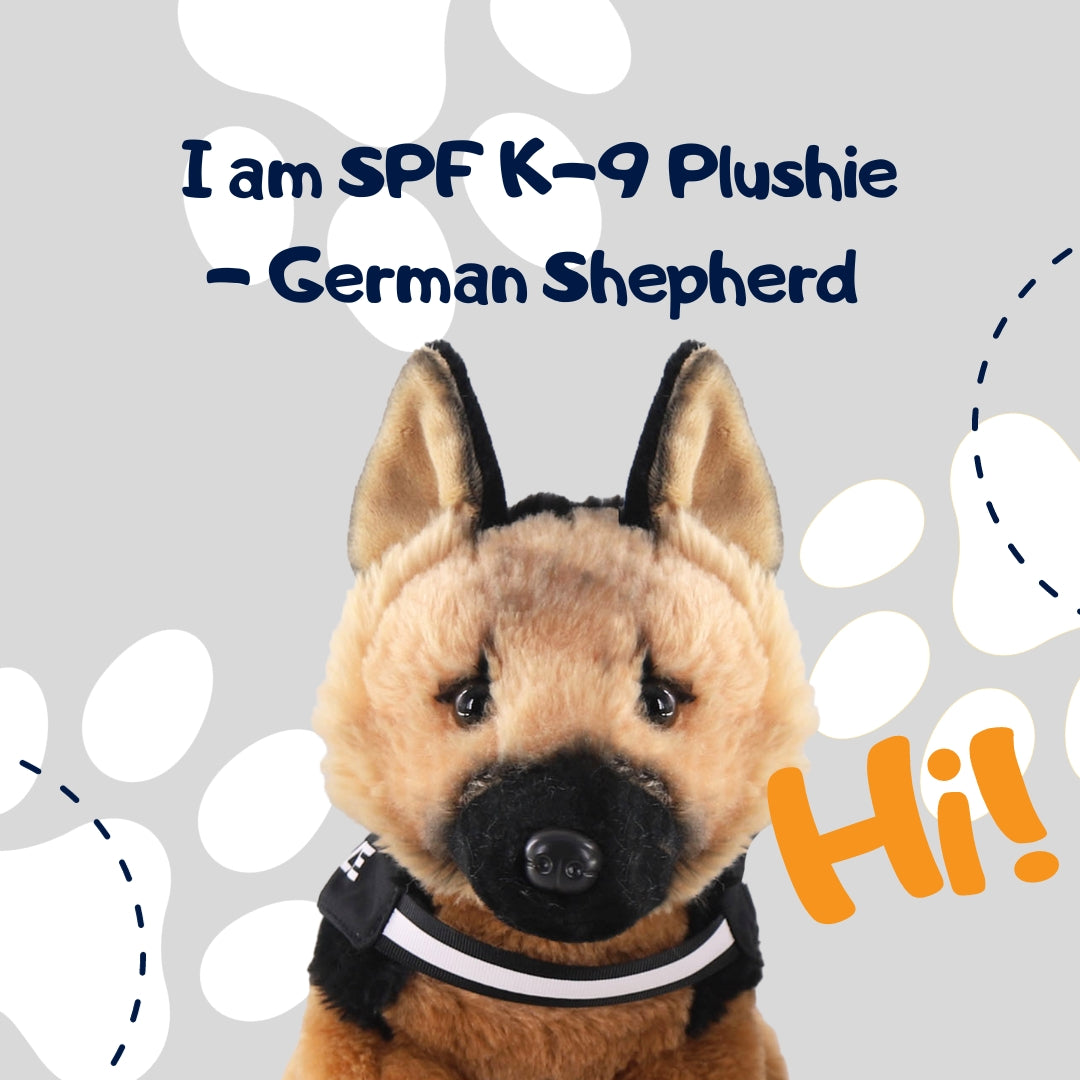 SPF K-9 Plushie - German Shepherd
