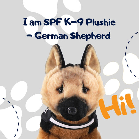 SPF K-9 Plushie - German Shepherd
