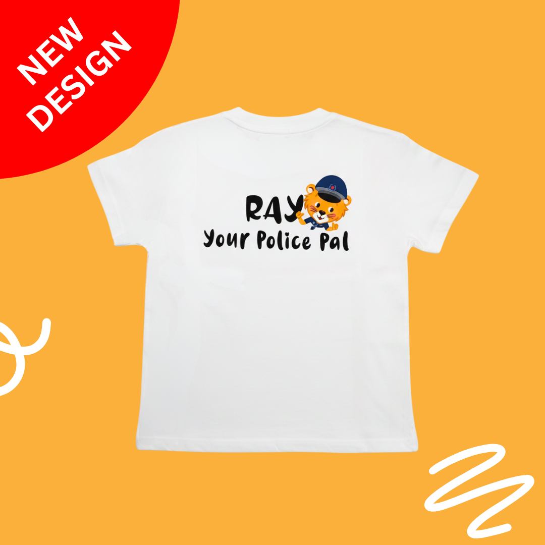 Police Pal Ray Children’s T-shirt (New Design)