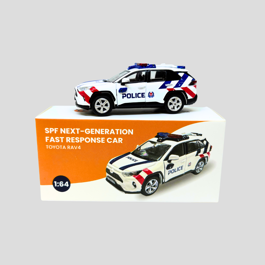 1:64 SPF Next-Generation Fast Response Car RAV4 Diecast Model Series