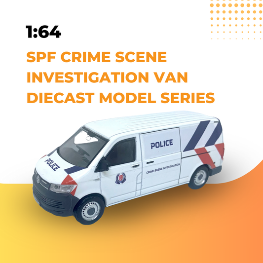1:64 SPF Crime Scene Investigation Van Diecast Model Series