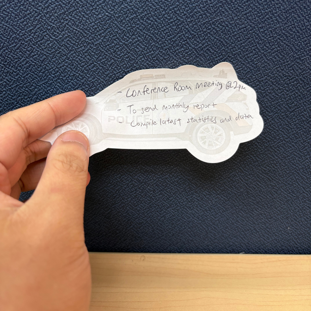 SPF Vehicles Sticky Notepad (Set of 5)