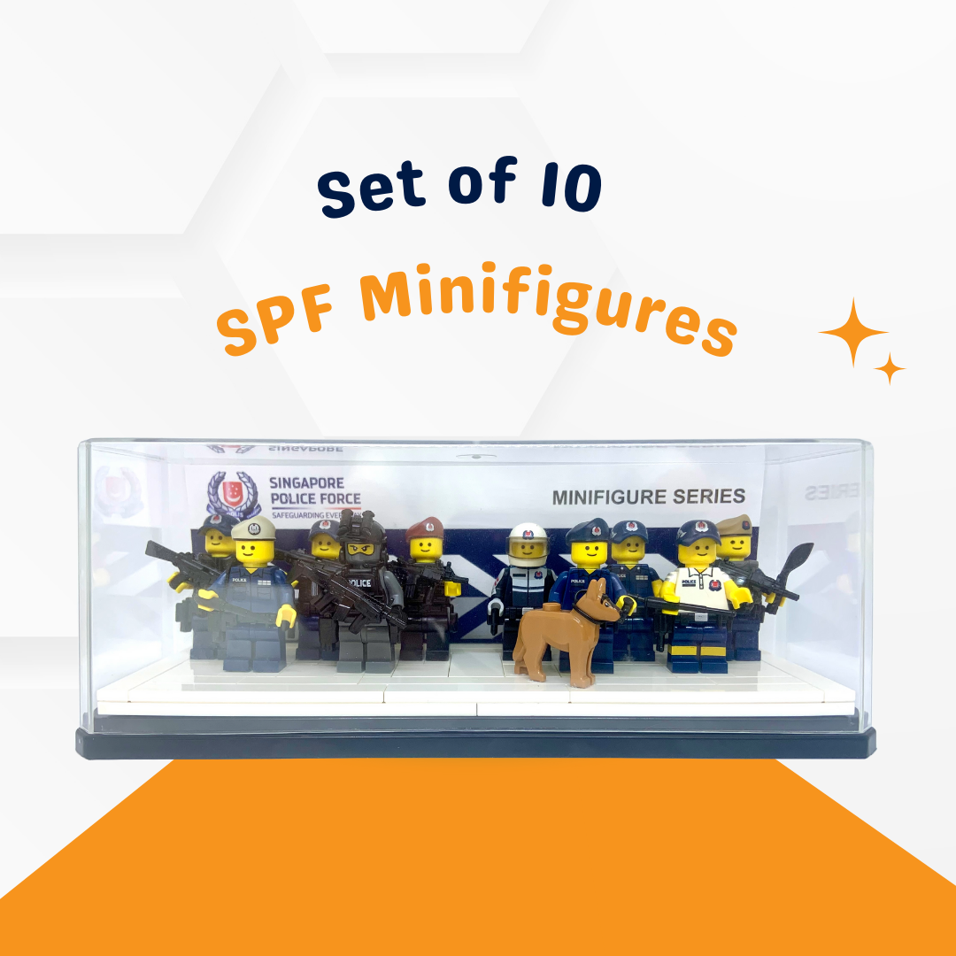 Set of 10 SPF Minifigures