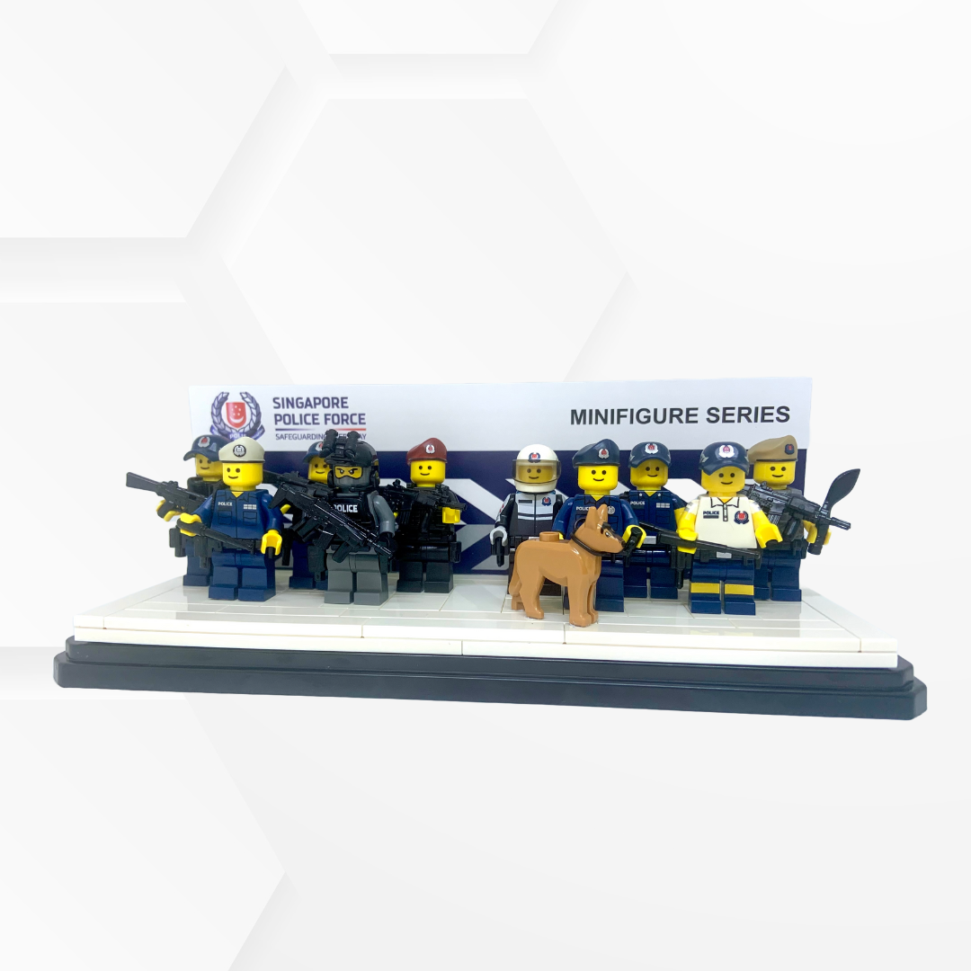 Set of 10 SPF Minifigures