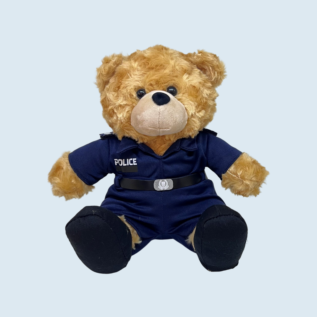 Teddy Bear in Ground Response Force Uniform