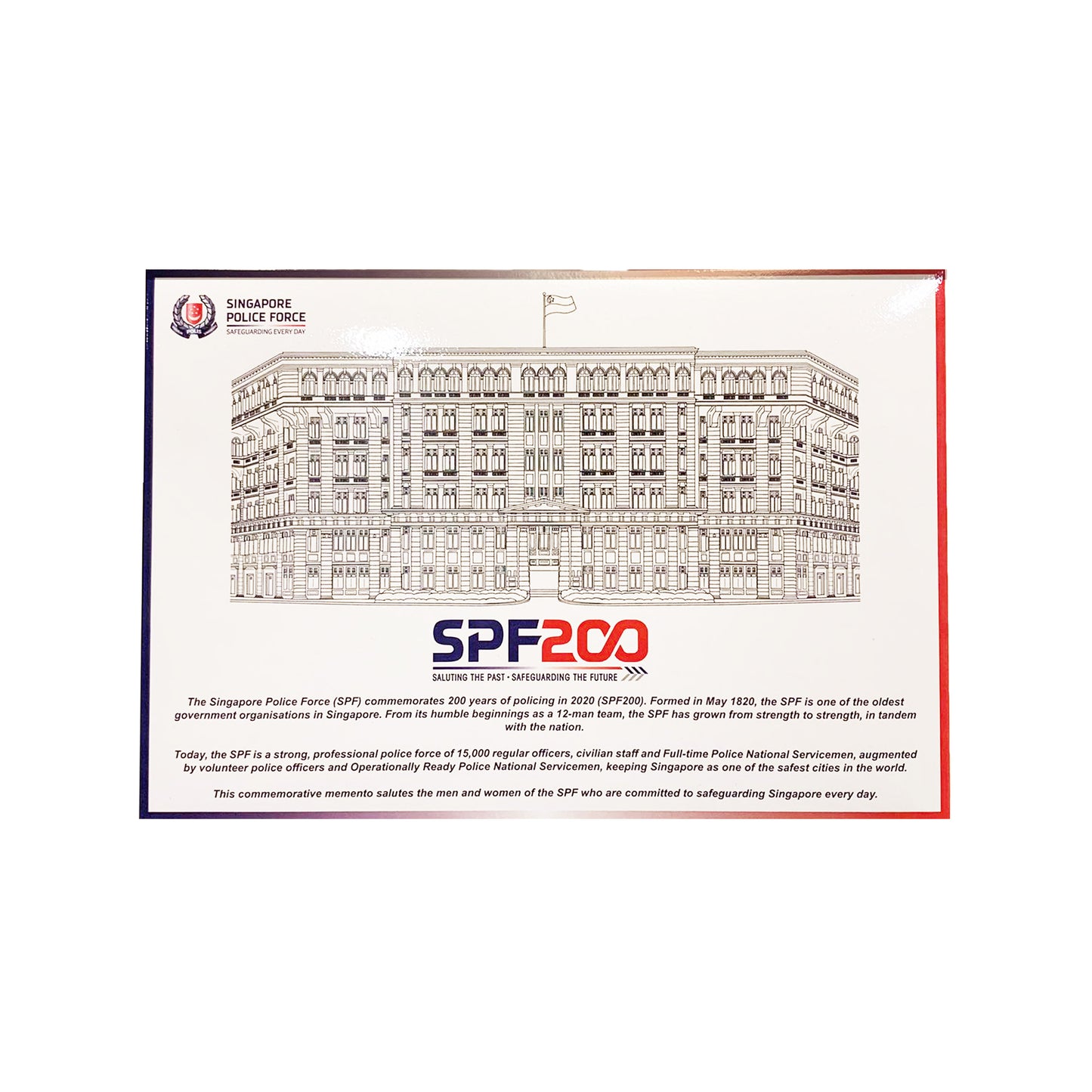 Old Hill Street Police Station Light Box (Special SPF200 Edition)