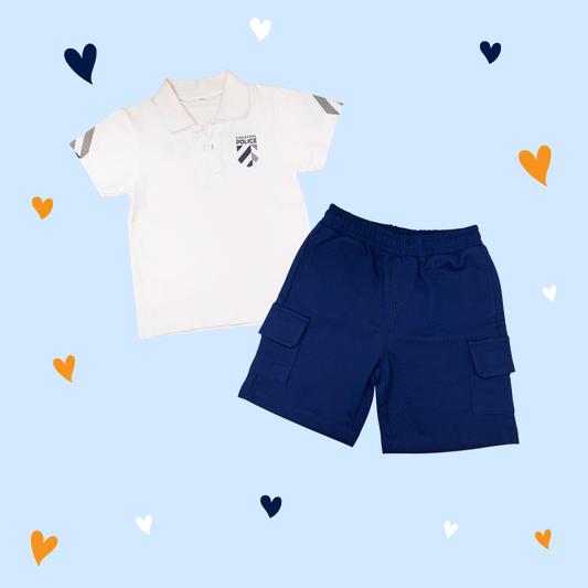 Children's CPU Polo T-Shirt Set M (6 - 7 years)