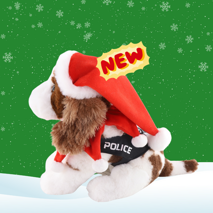 [ONLINE EXCLUSIVE] Festive Edition K-9 Plushies Bundle C (Springer Spaniel, Golden Retriever and German Shepherd)