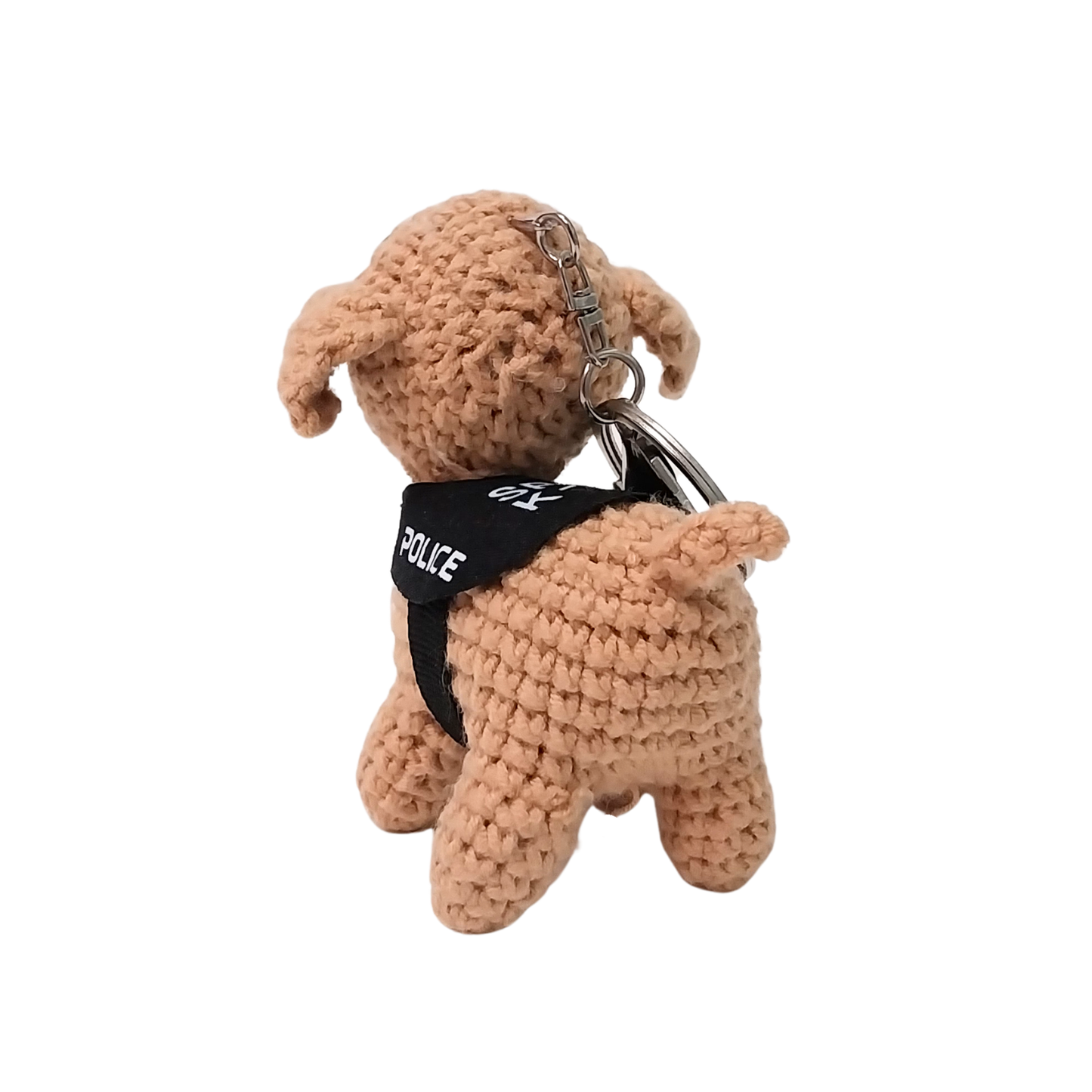 K-9 Labrador Retriever Crochet Keychain