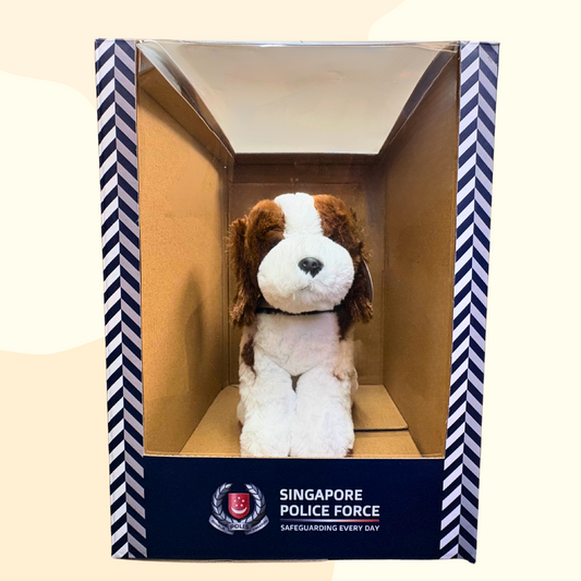 SPF K-9 Plushie - Springer Spaniel with Gift Box