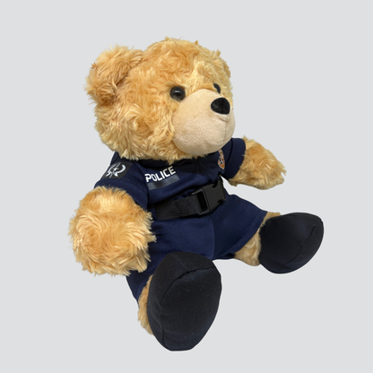 Teddy Bear in Police Coast Guard Uniform