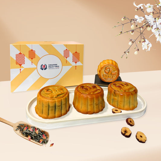 [POLWEL x Yellow Ribbon Bakery] SPF-themed Mooncake Set