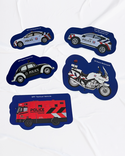SPF Vehicles Sticky Notepad (Set of 5)