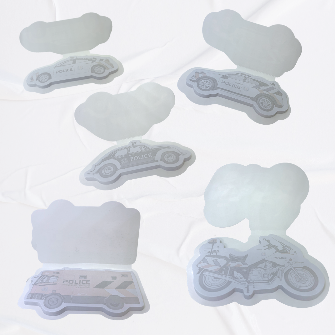 SPF Vehicles Sticky Notepad (Set of 5)