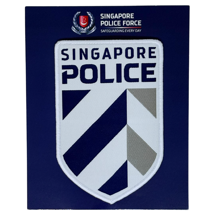 SPF Woven Patch (Secondary Emblem) – SG Police Gifts - POLWEL