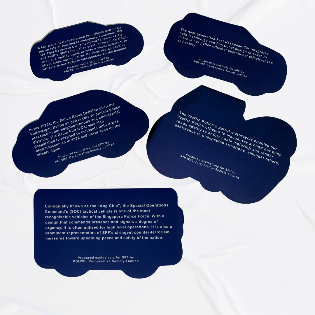 SPF Vehicles Sticky Notepad (Set of 5)