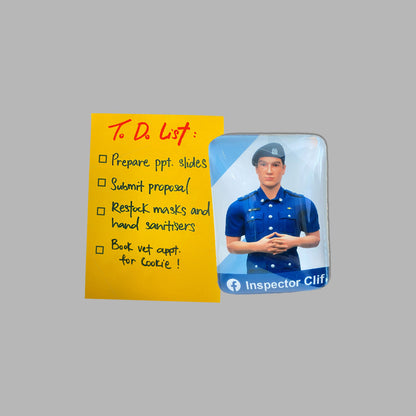 Fridge Magnet (Inspector Clif)