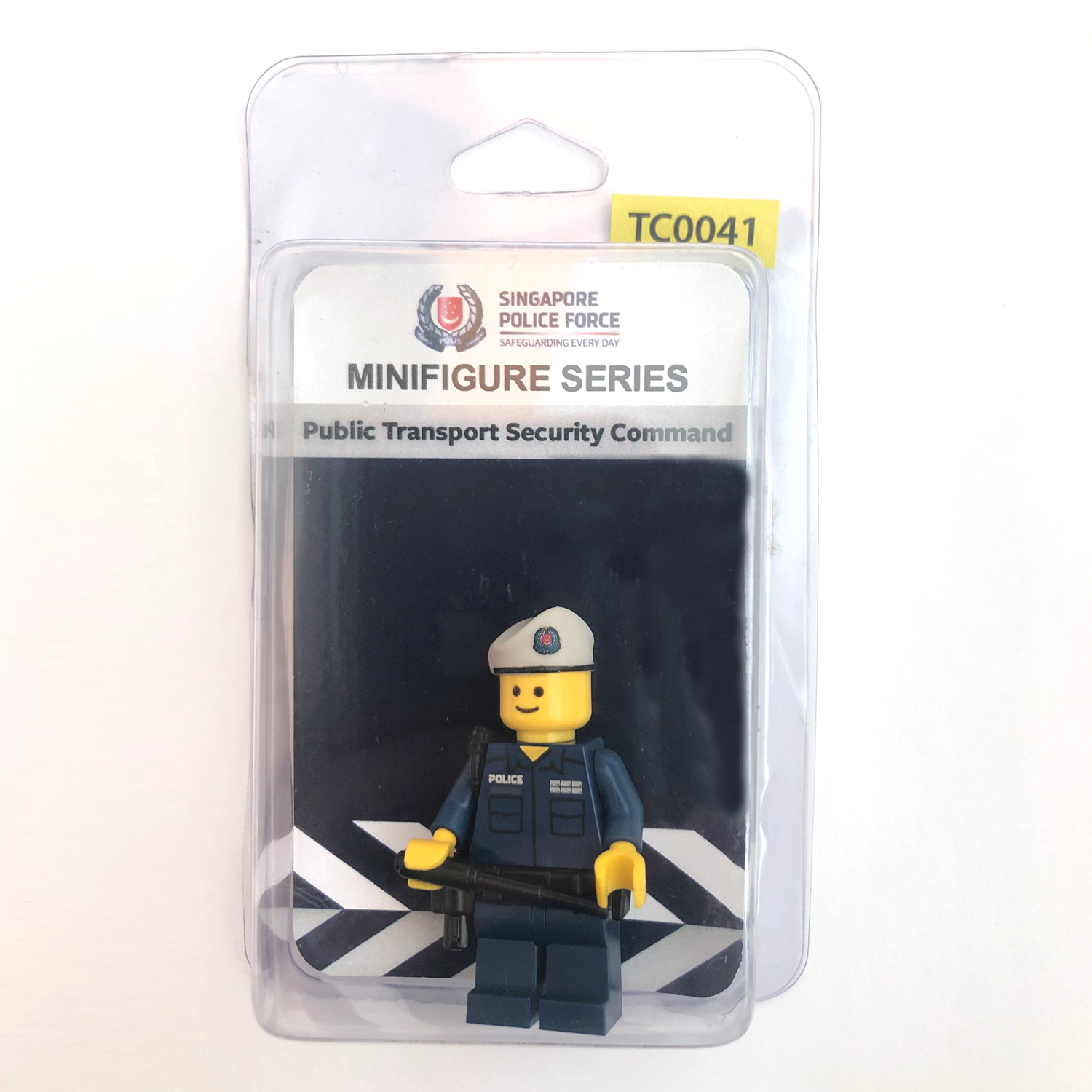 SPF Public Transport Security Command Minifigure – SG Police Gifts - POLWEL