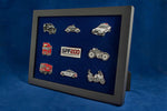 Framed Badges of Past to Present SPF Vehicles (Special SPF200 Edition)